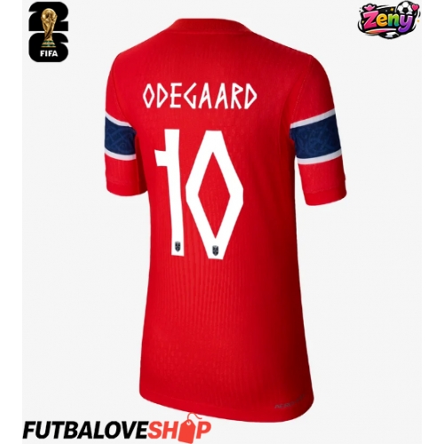 Dres Nórsko Martin Odegaard #10 Domáci pre Ženy MS 2026 Krátky Rukáv